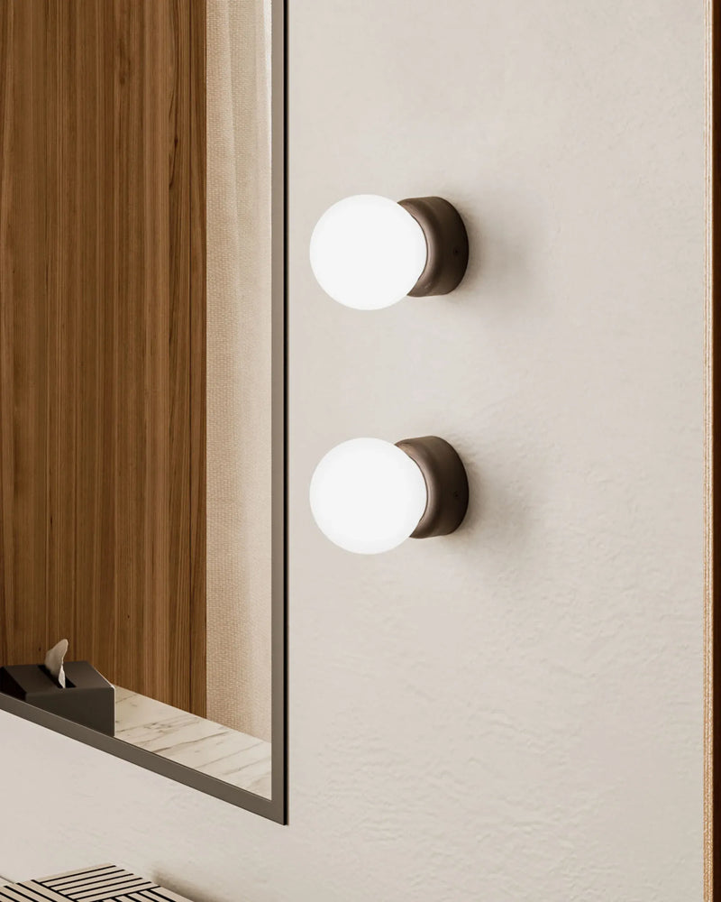 Orb Deco Wall Light Small - Brass