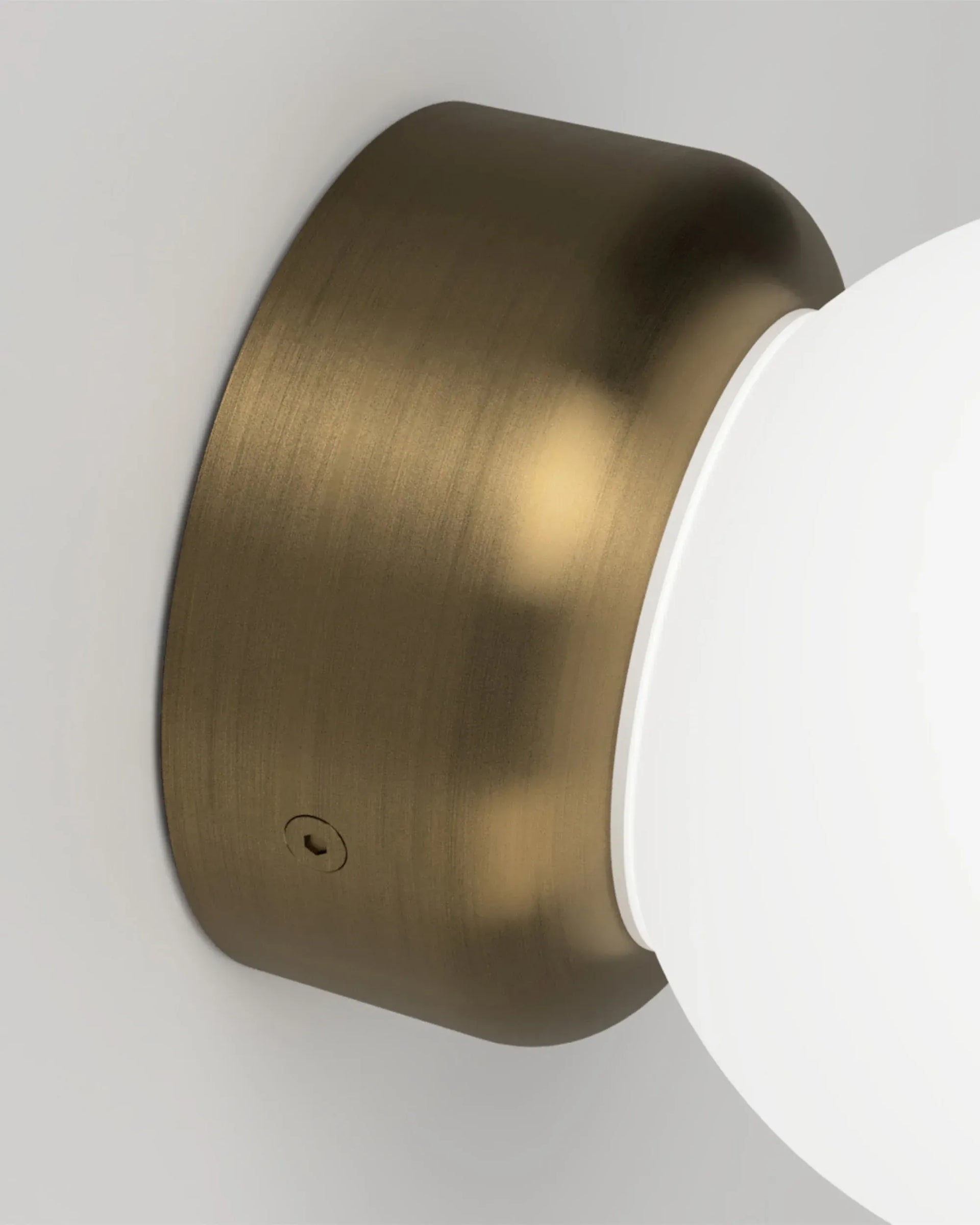 Orb Deco Wall Light Small - Brass
