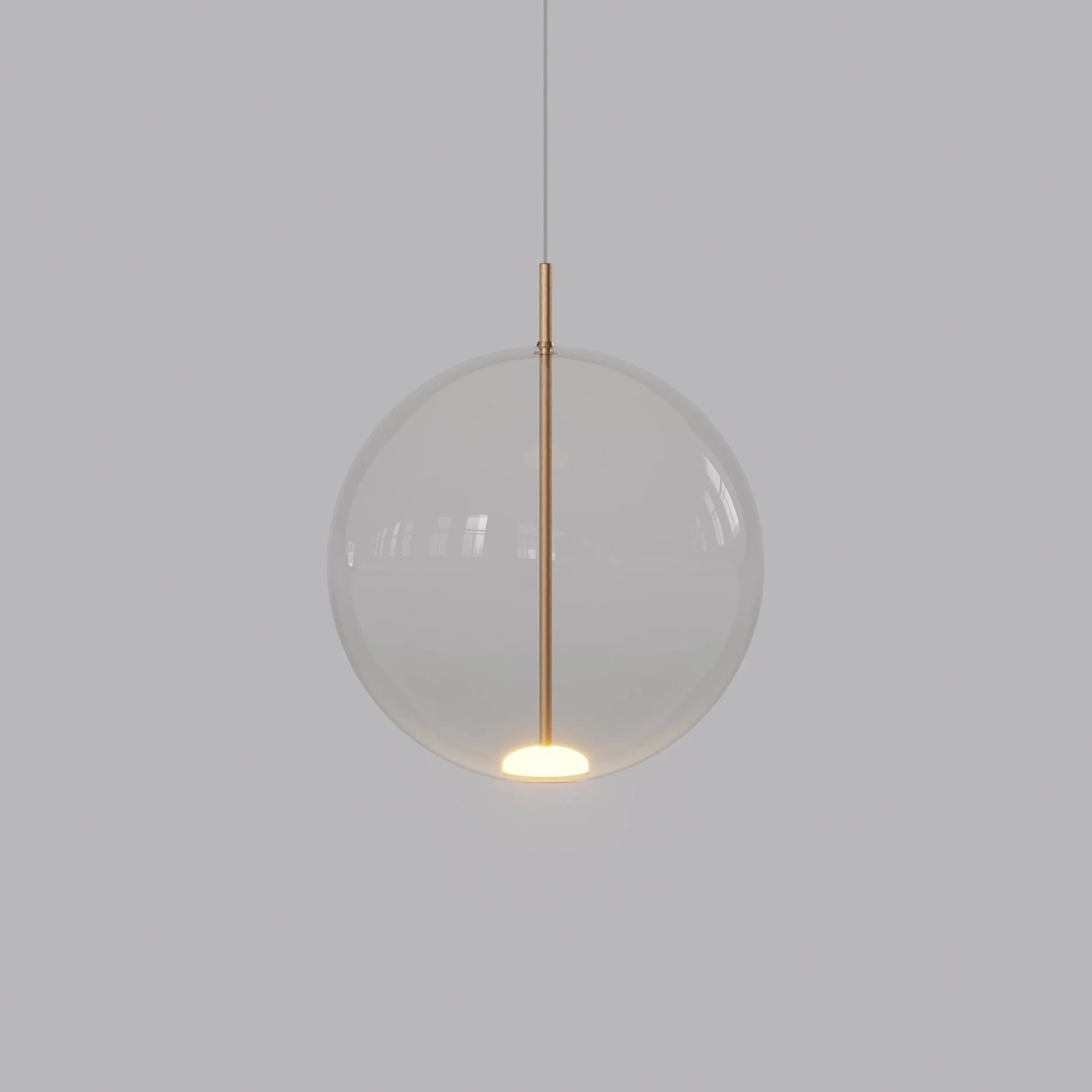 Orb Air Pendant Large - Clear