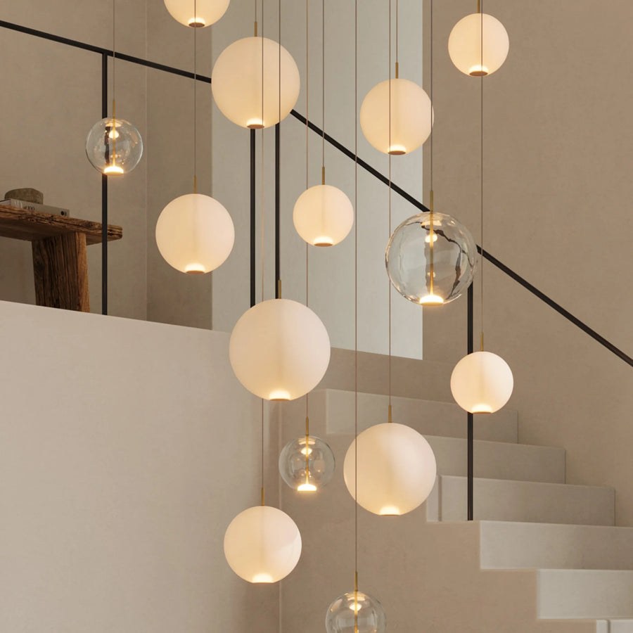 Orb Air Pendant Large - Frosted