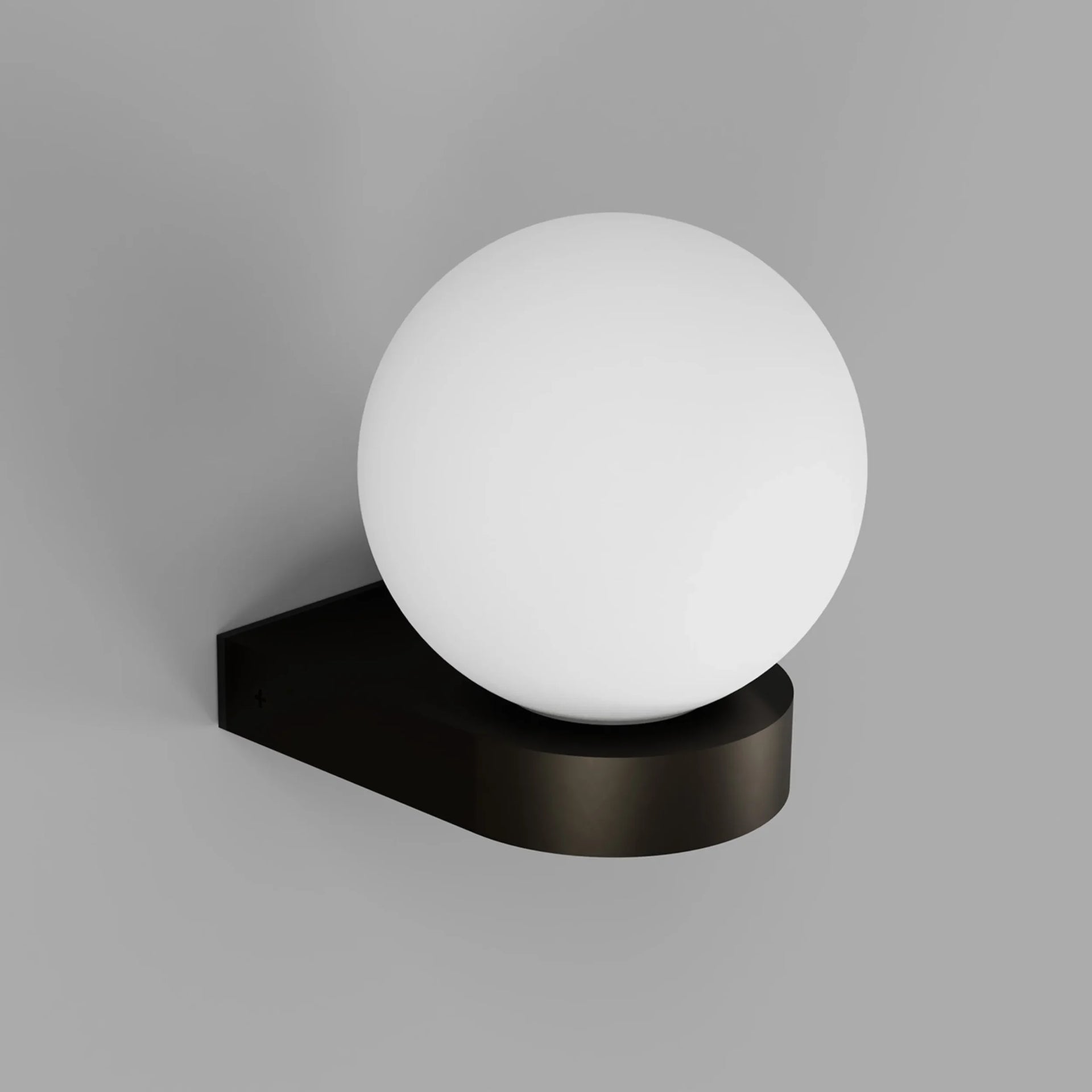 Orb Ledge Wall Light Medium - Old Bronze