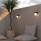 Orb Ledge Wall Light Medium - Old Bronze