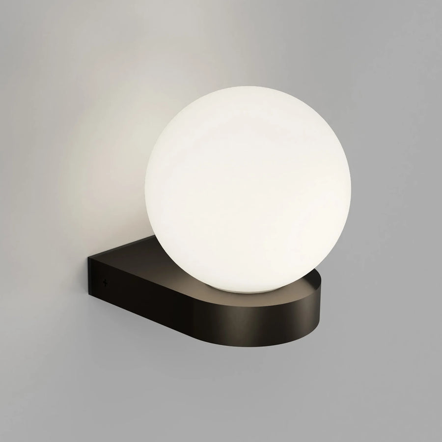 Orb Ledge Wall Light Medium - Old Bronze