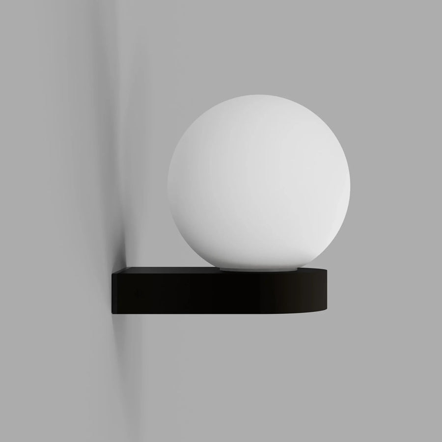 Orb Ledge Wall Light Medium - Old Bronze
