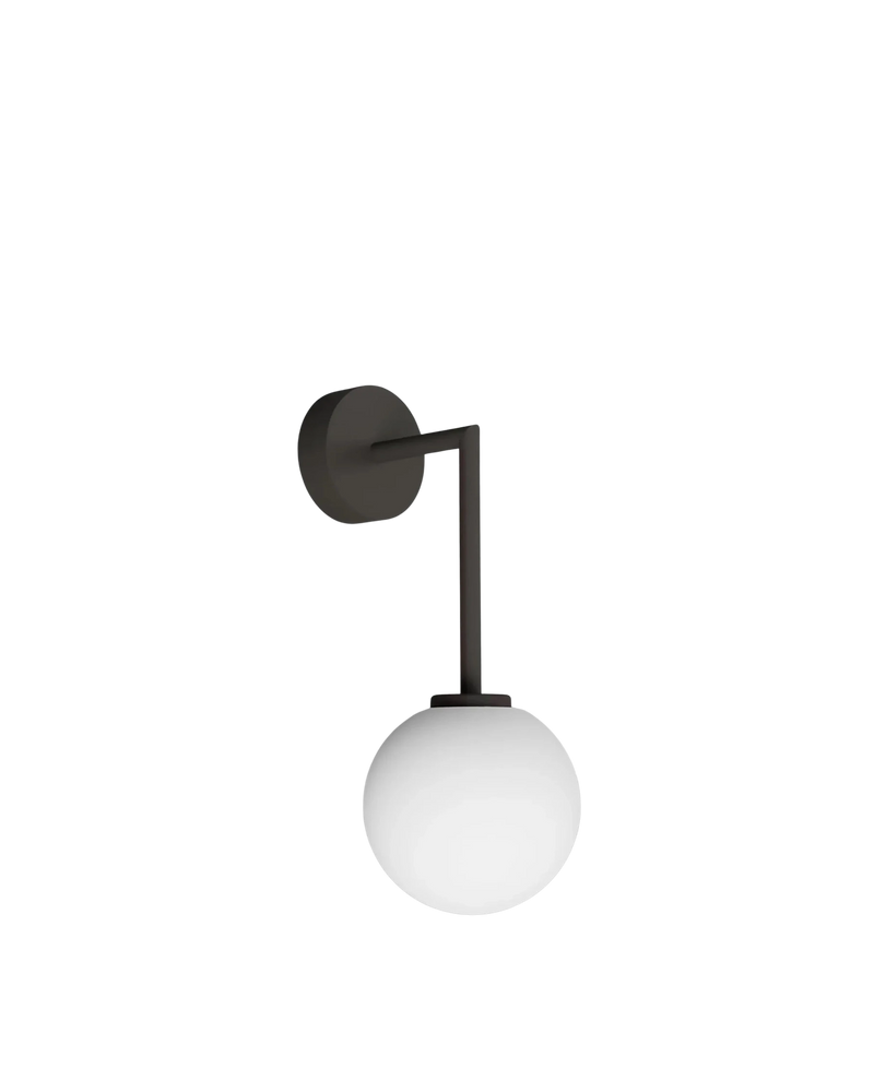 Orb Long Arm Wall Light Medium - Dark Bronze