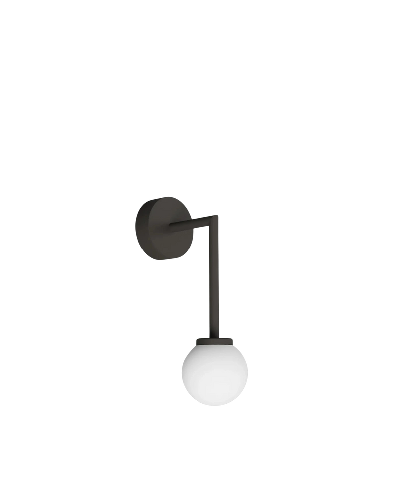 Orb Long Arm Wall Light Small - Dark Bronze