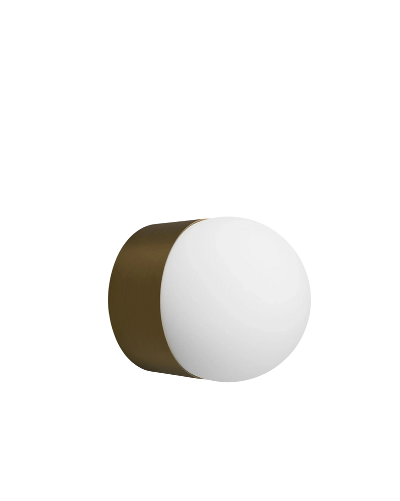 Orb Sur Wall Light Medium - Old Brass