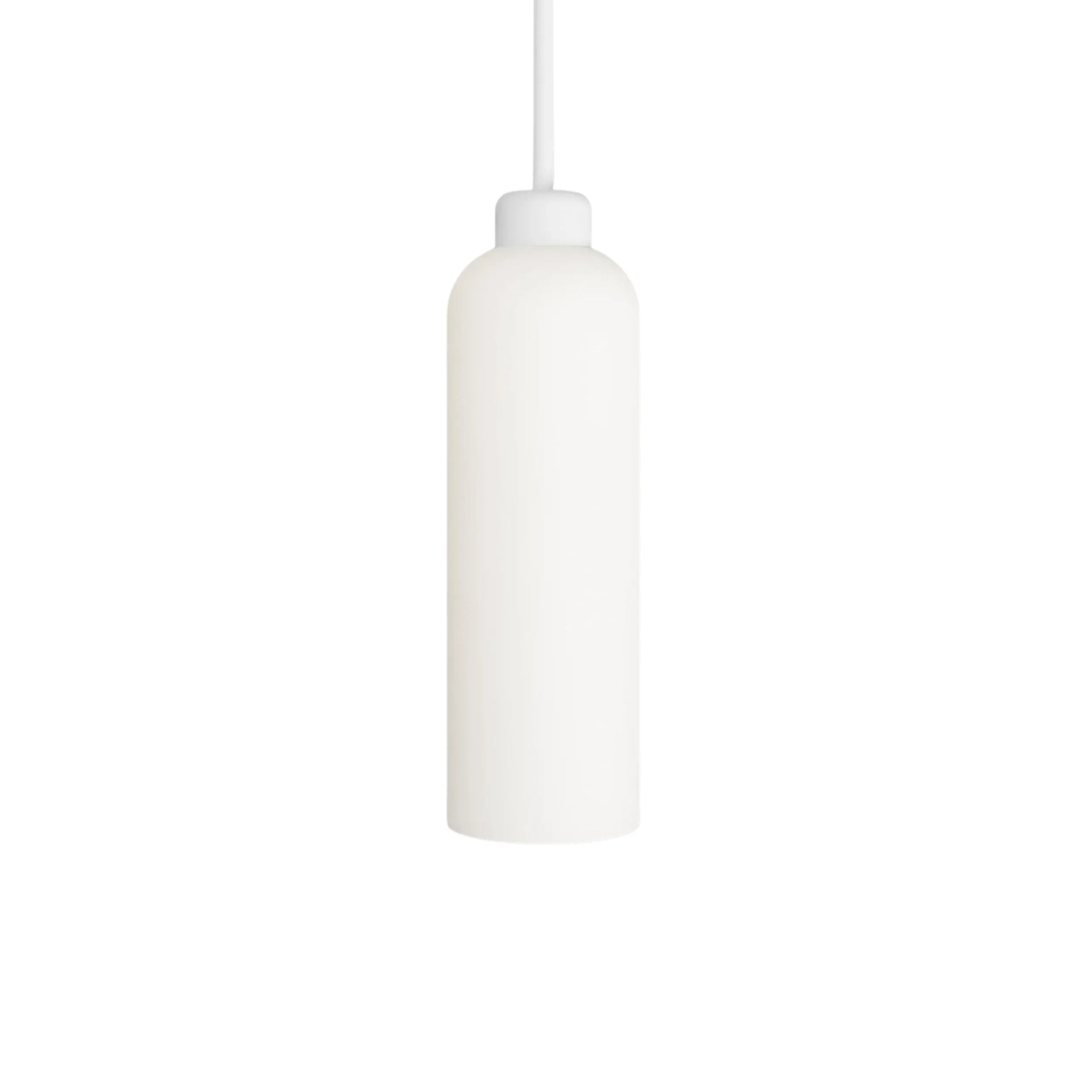 Parlour Lite Elong Pendant Light - White/White