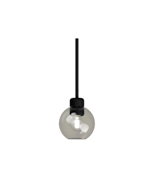 Parlour Lite Sphere Pendant - Black/Clear