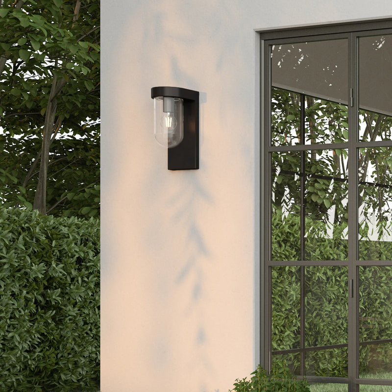 Tuva Outdoor Wall Light Round - Clear