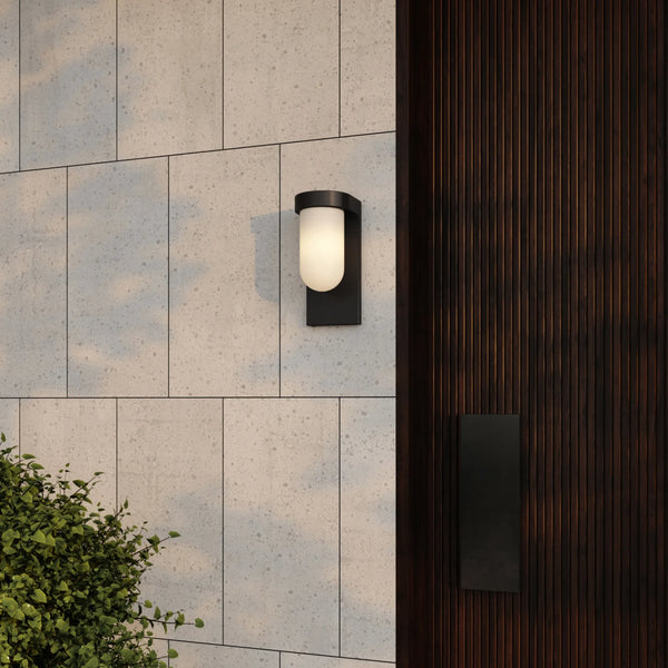 Tuva Outdoor Wall Light Round - White