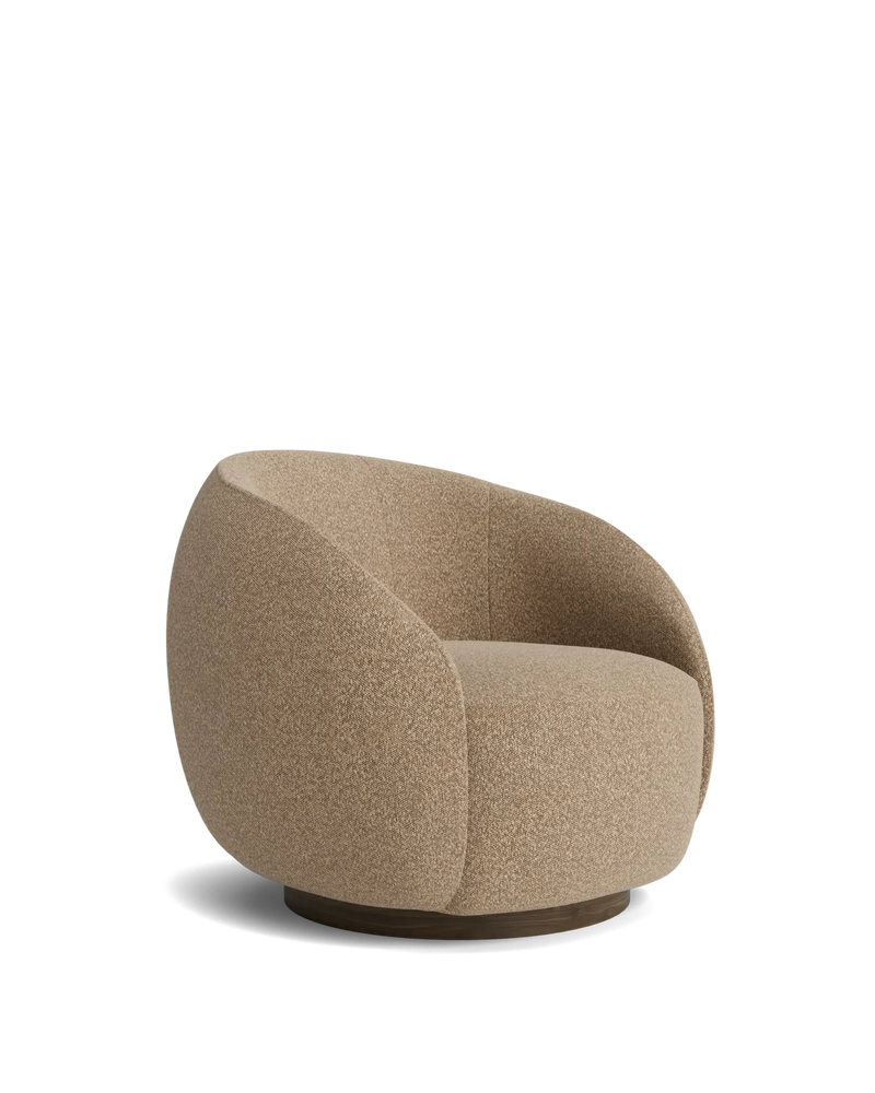 Lark Swivel Armchair - Copenhagen Espresso