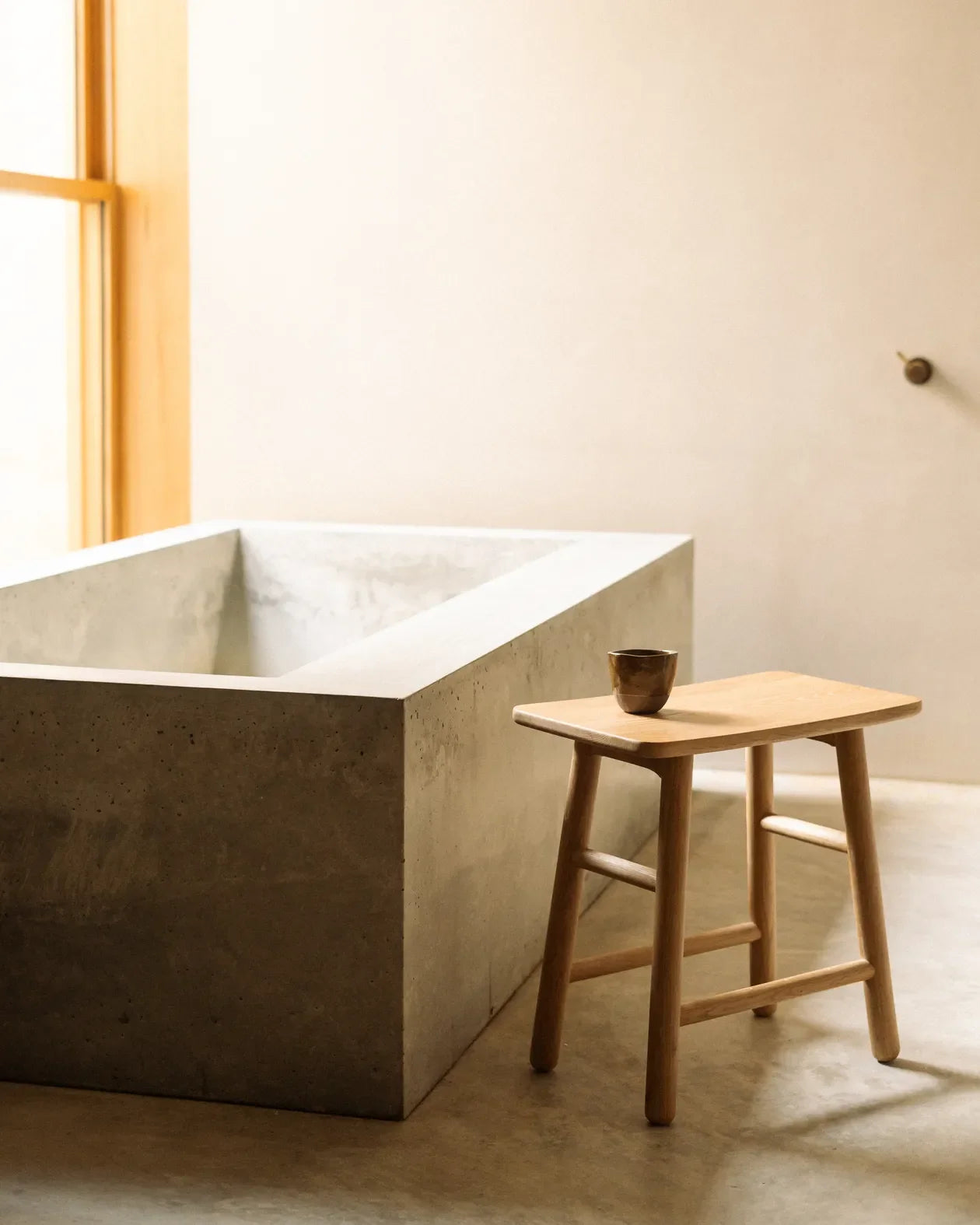 Loft Stool 45cm- Oak