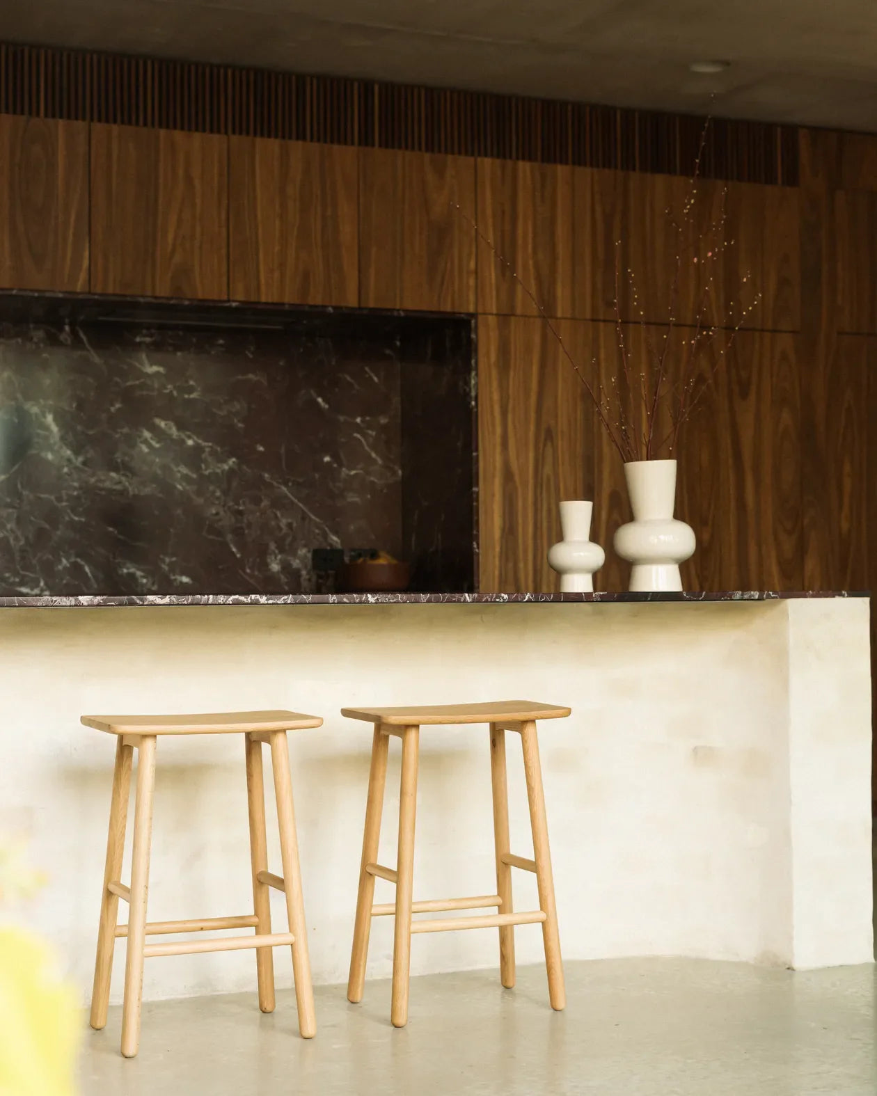 Loft Bar Stool 75cm - Oak