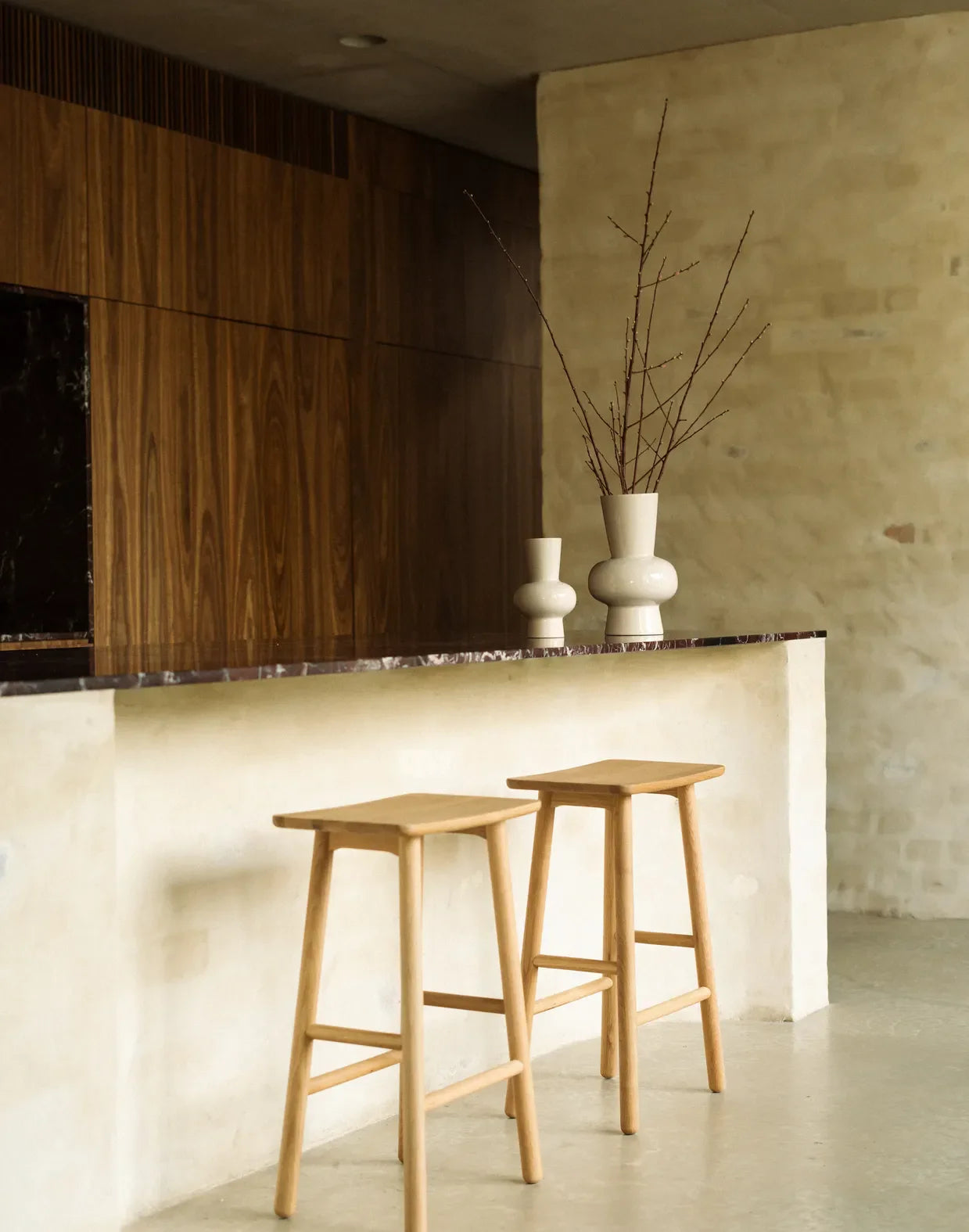 Loft Bar Stool 75cm - Oak