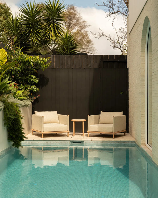 Lonnie Outdoor Armchair - Oyster Grey