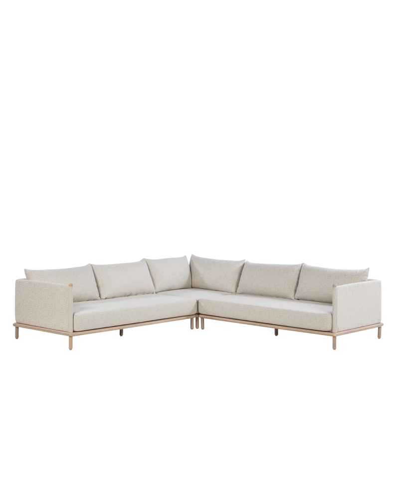 Lonnie Outdoor Corner Sofa - Oyster Grey