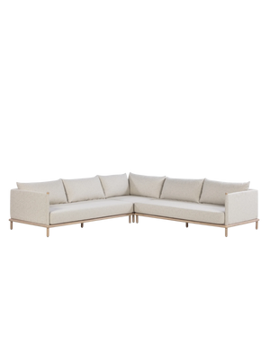 Lonnie Outdoor Corner Sofa - Oyster Grey