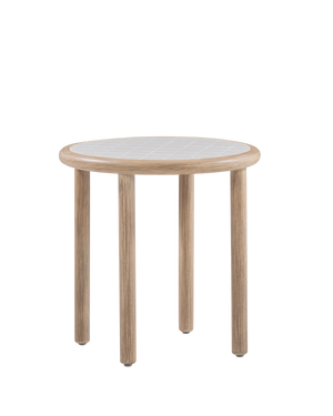 Lonnie Outdoor Side Table - Warm White