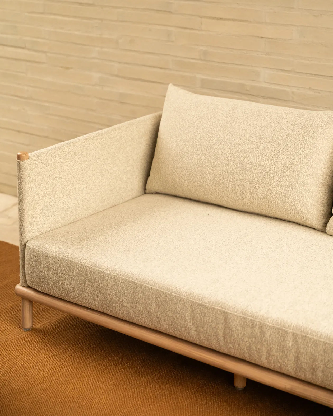 Lonnie Outdoor Corner Sofa - Oyster Grey