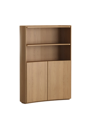 Luna Display Cabinet - Oak