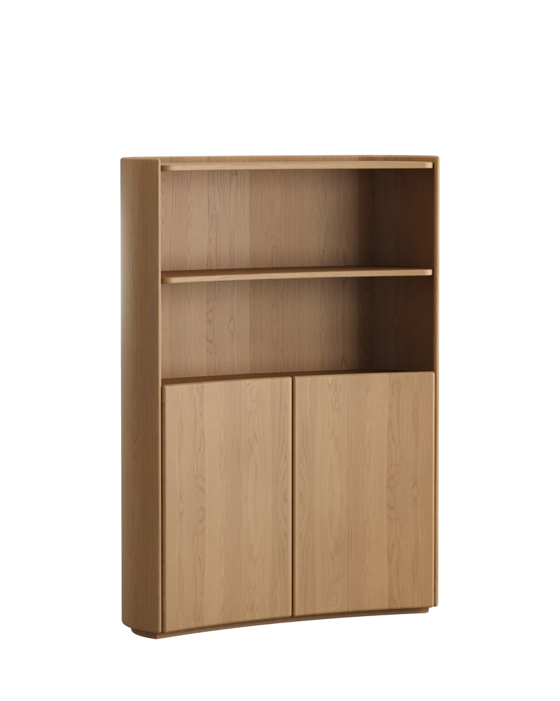 Luna Display Cabinet - Oak