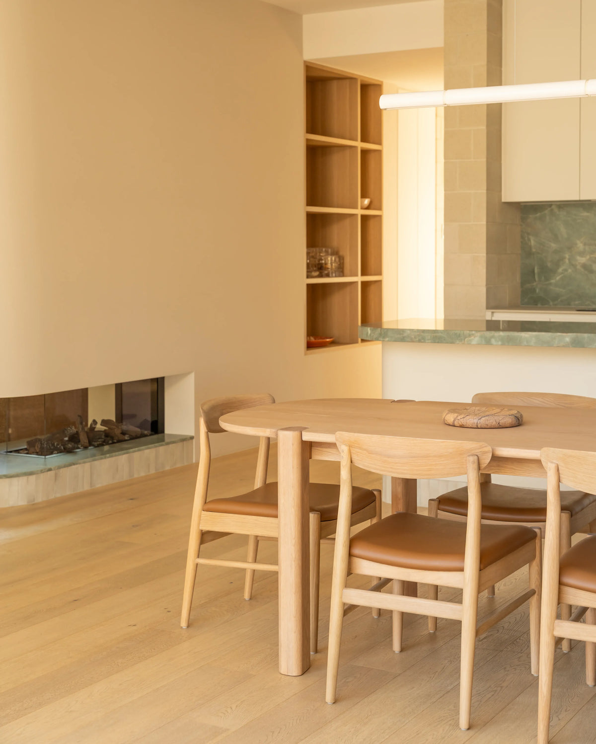 Lunara Dining Table 300cm - Light Oak