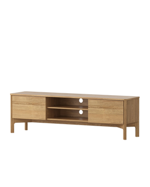 Aksel Entertainment Unit 180cm - Oak