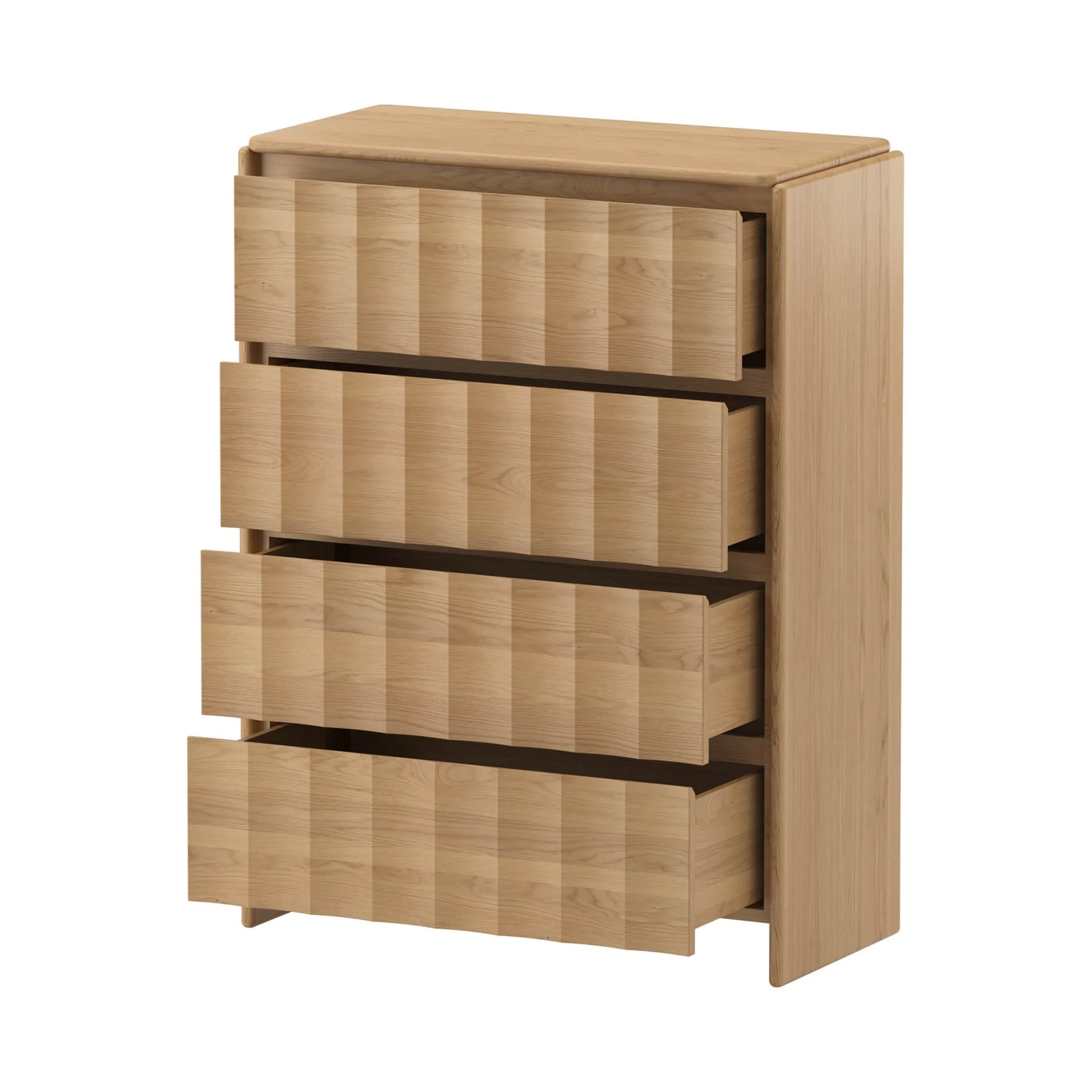 Anton 4 Drawer Chest - Oak