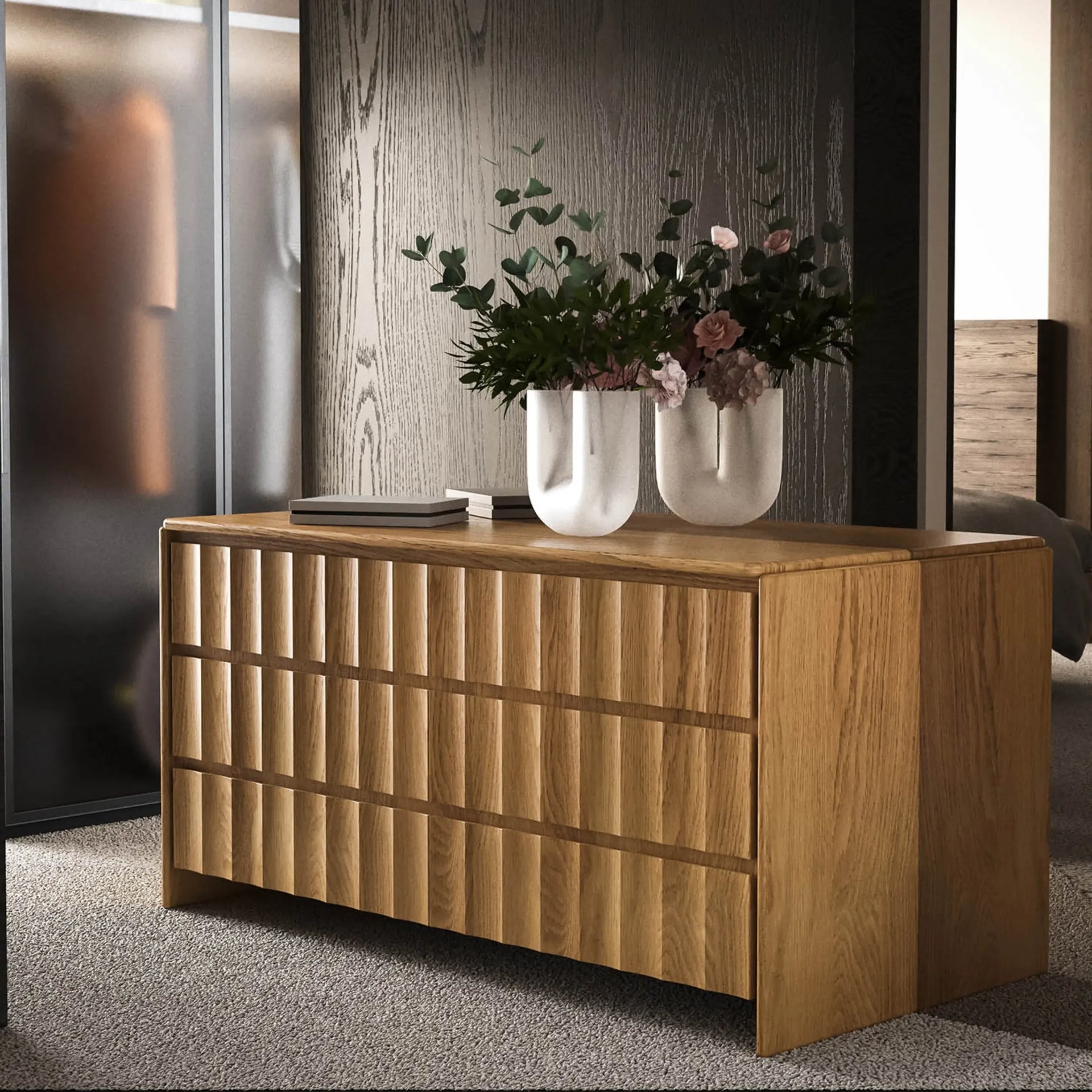 Anton 6 Drawer Chest - Oak