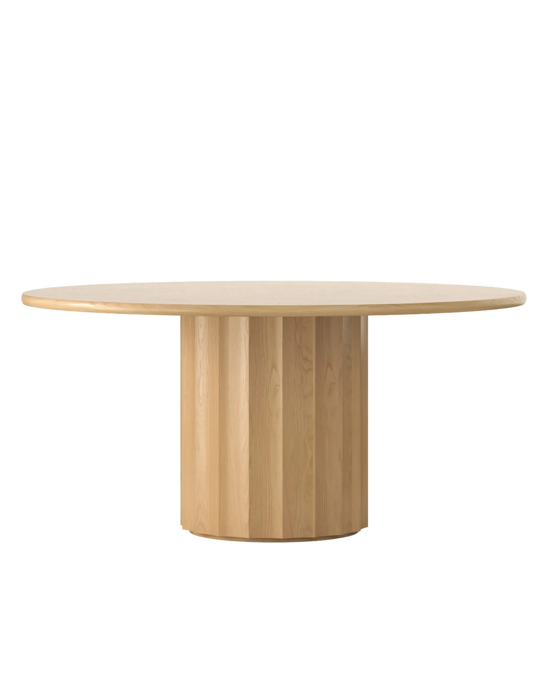 Anton Round Dining Table 160cm - Oak