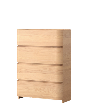 Brodie Four Drawer Chest - Oak