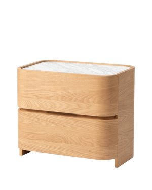 Brodie Bedside Table - Oak