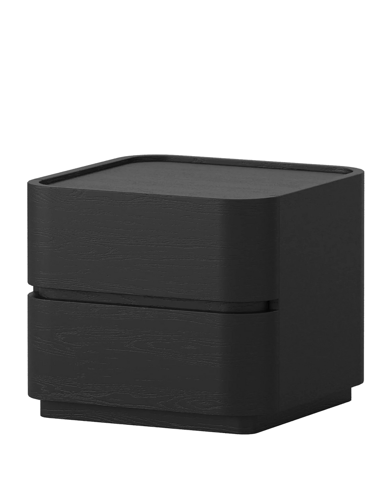 Clayton Bedside Table - Black