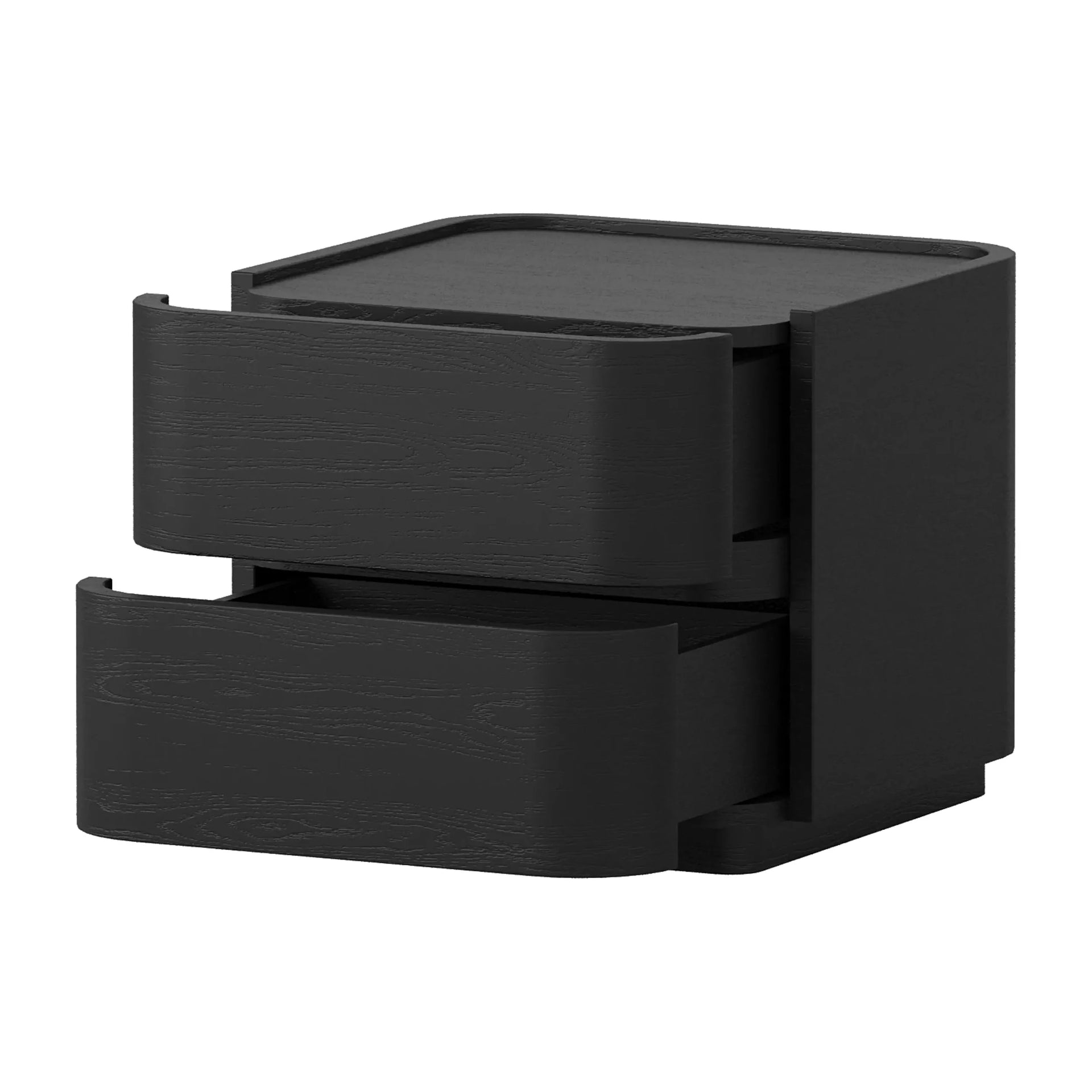 Clayton Bedside Table - Black