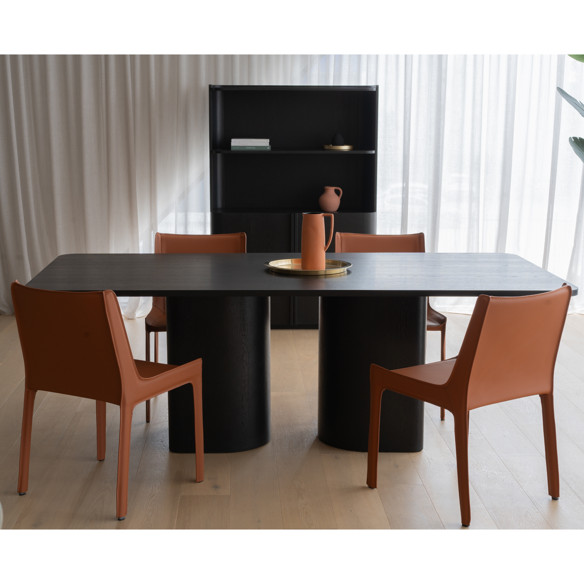 Clayton Dining Table 220cm - Black