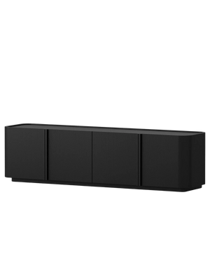 Clayton Entertainment Unit 180cm - Black
