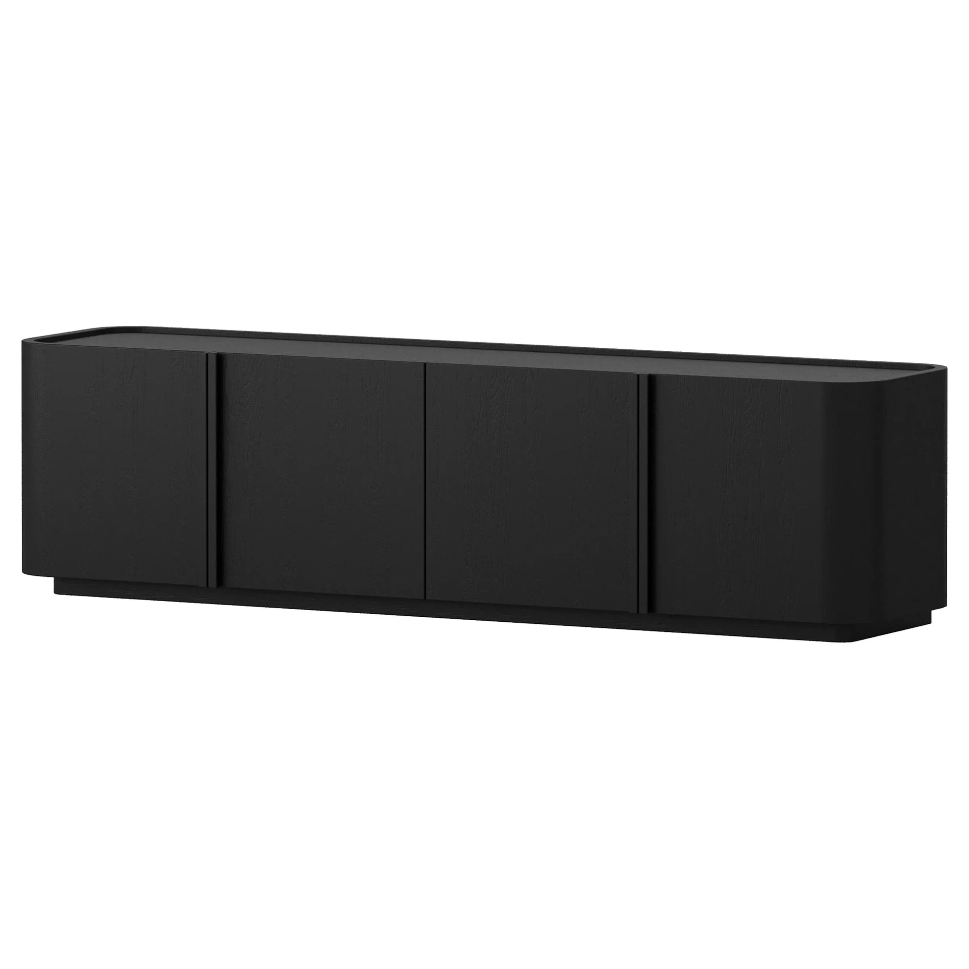 Clayton Entertainment Unit 180cm - Black