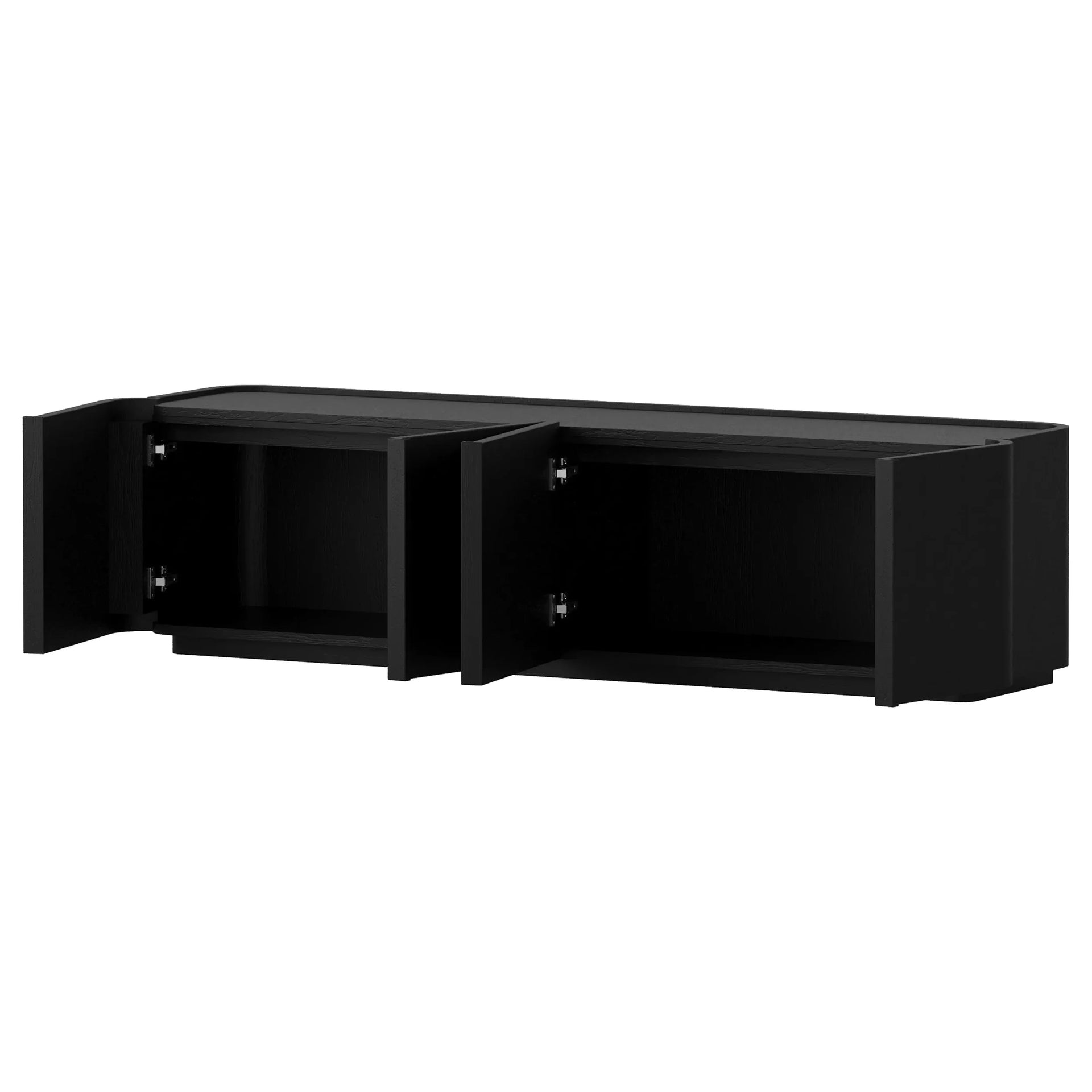 Clayton Entertainment Unit 180cm - Black
