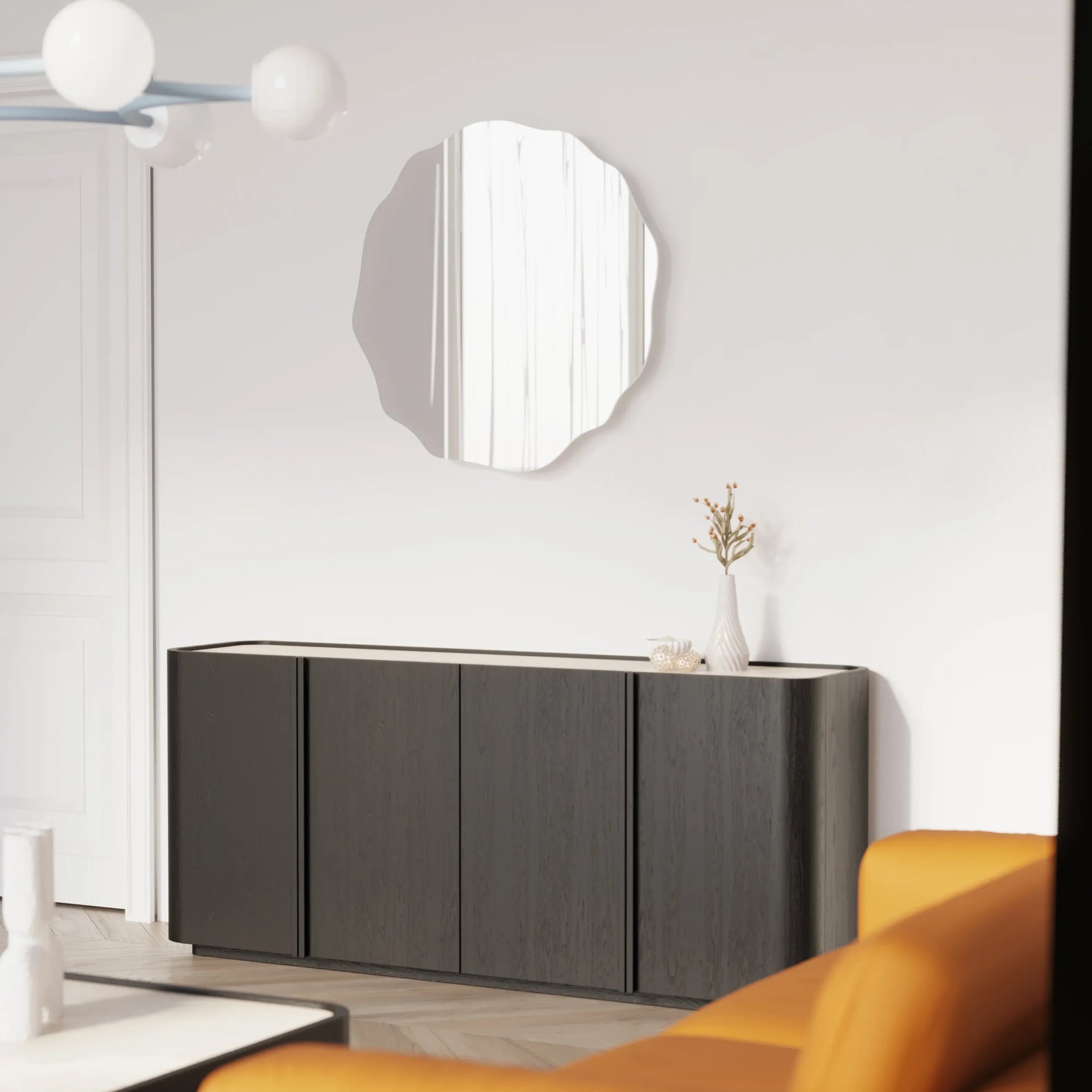Clayton Sideboard 180cm - Black