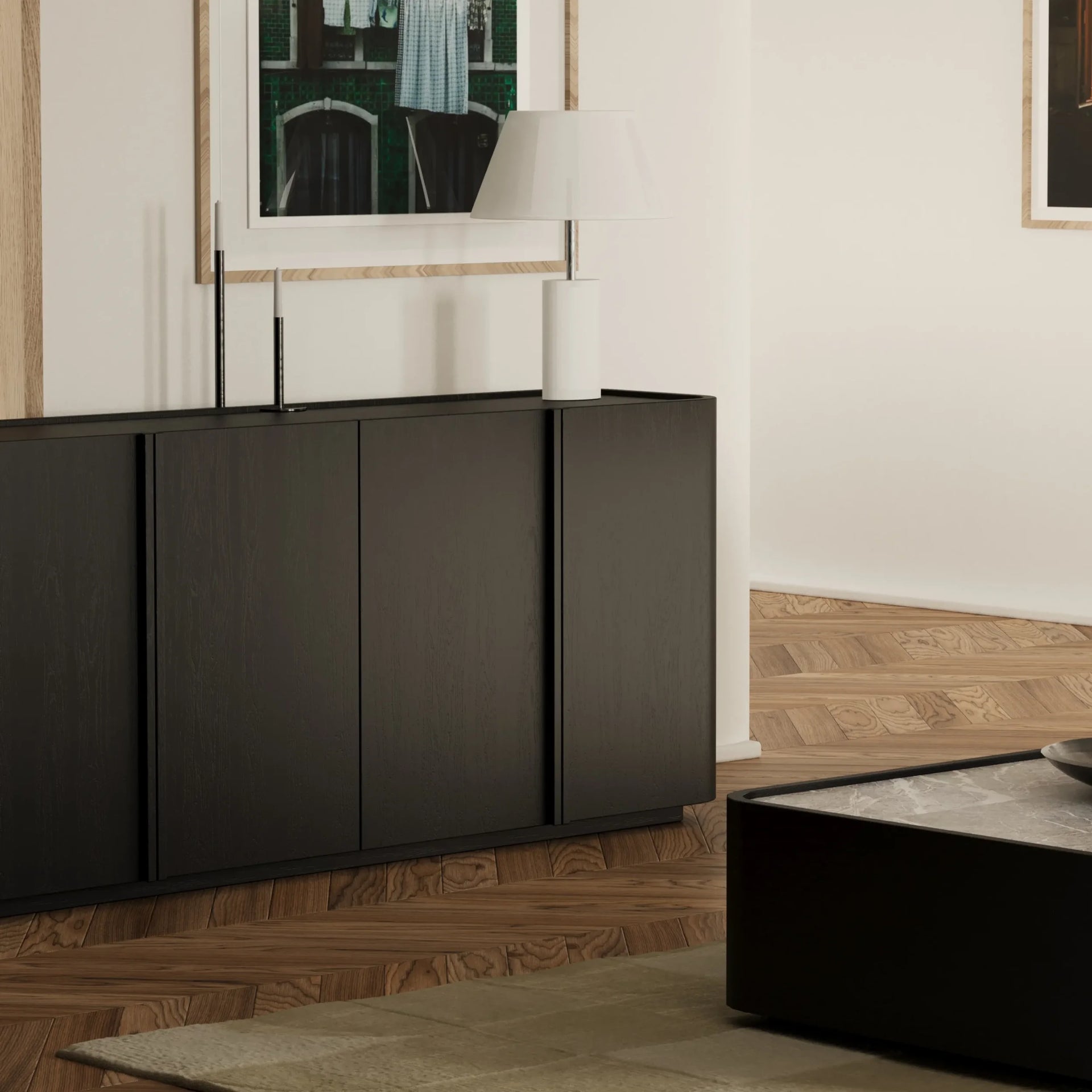 Clayton Sideboard 180cm - Black