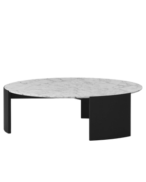 Orla Round Coffee Table 130cm - Black