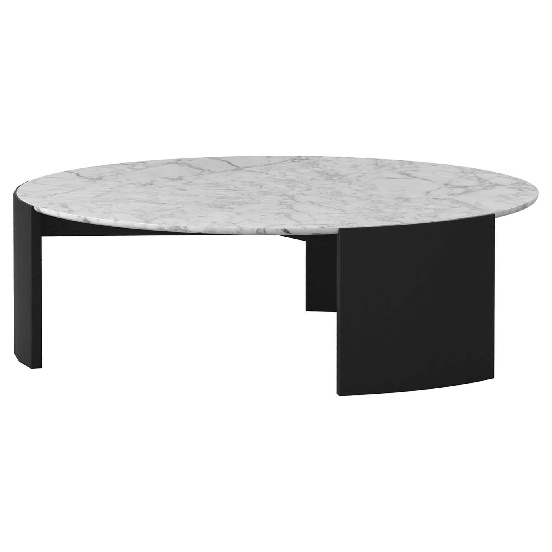 Orla Round Coffee Table 130cm - Black
