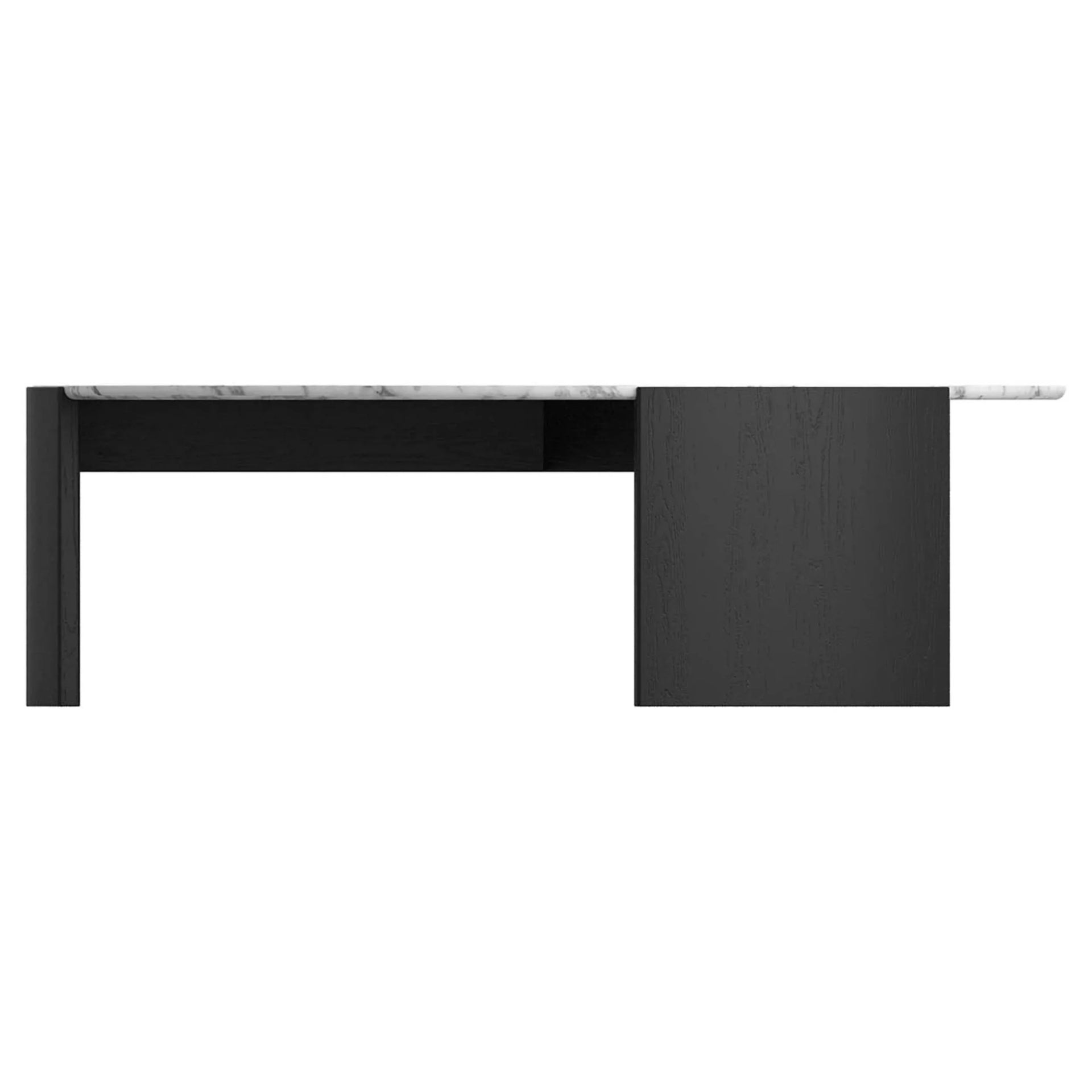 Orla Round Coffee Table 130cm - Black