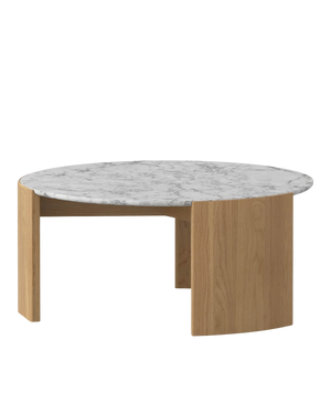 Orla Round Coffee Table 90cm - Oak