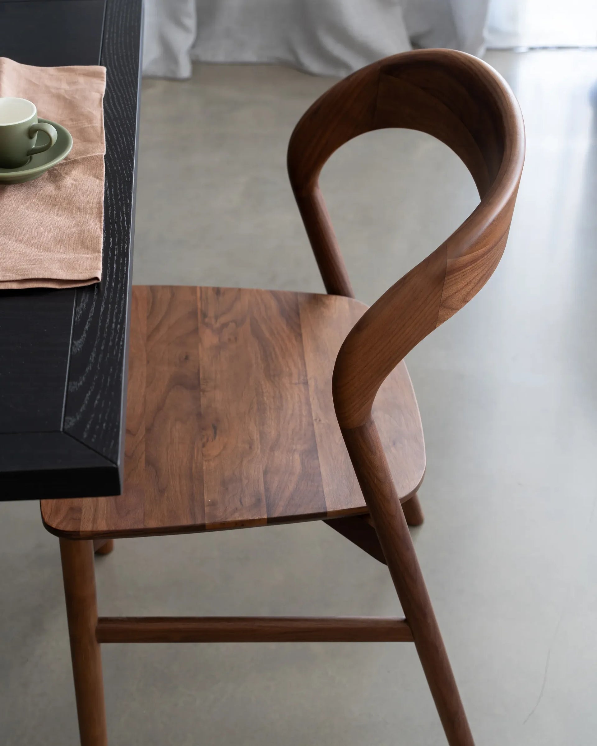 Tempo Dining Chair - Walnut