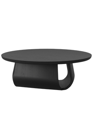 Sima Round Coffee Table - Black