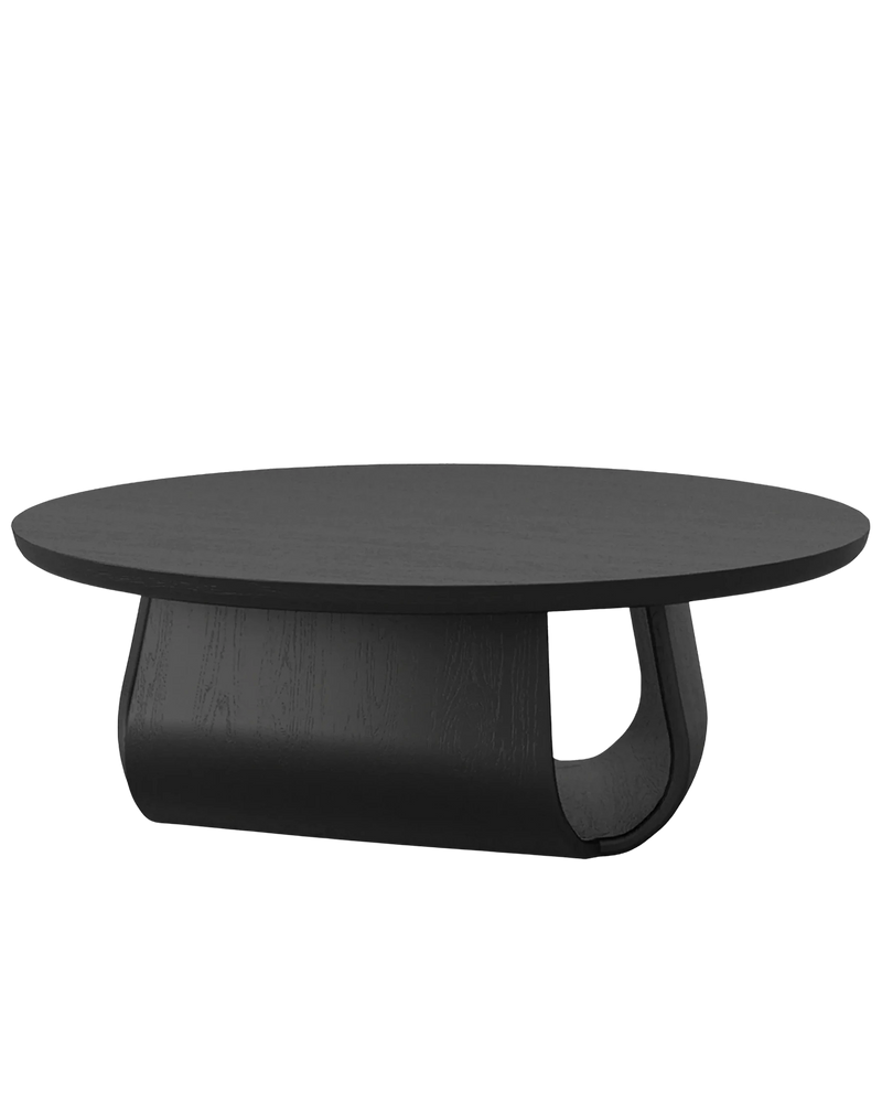 Sima Round Coffee Table - Black