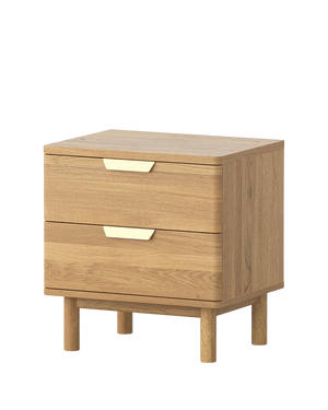 Jaya Bedside Table - Oak