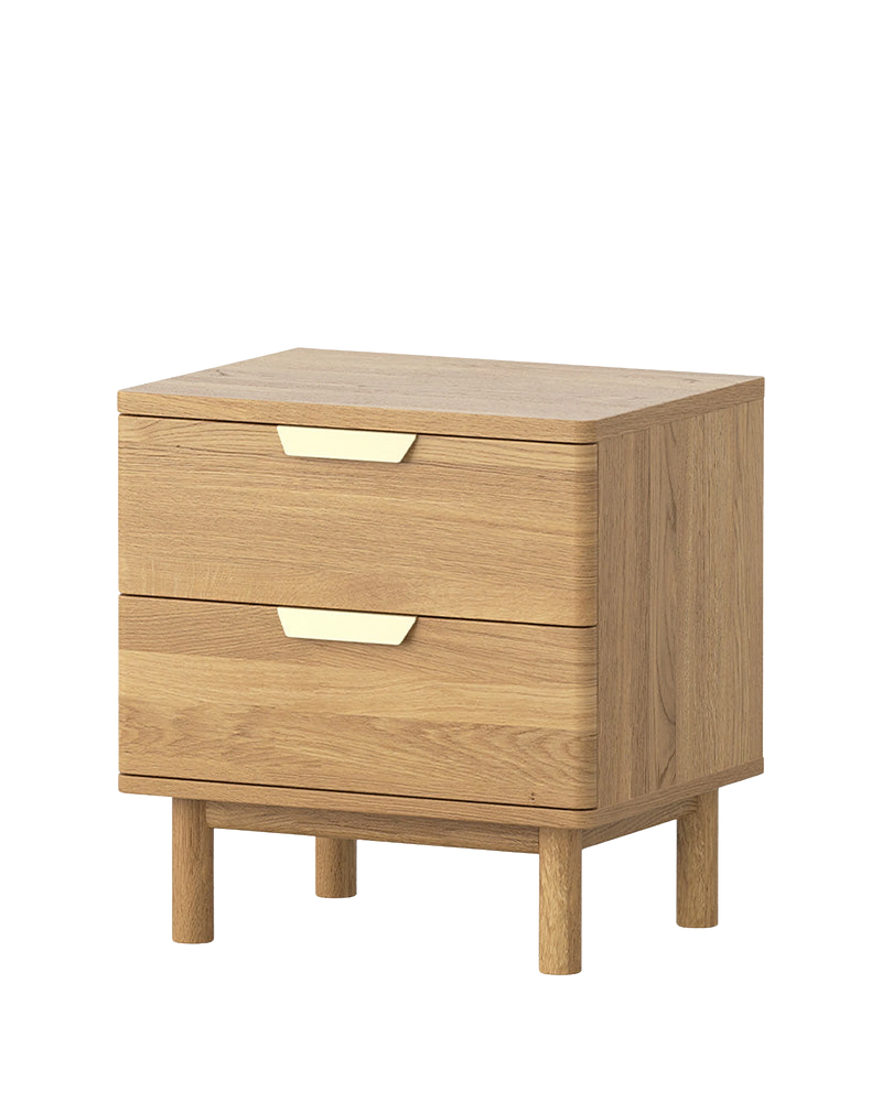 Jaya Bedside Table - Oak